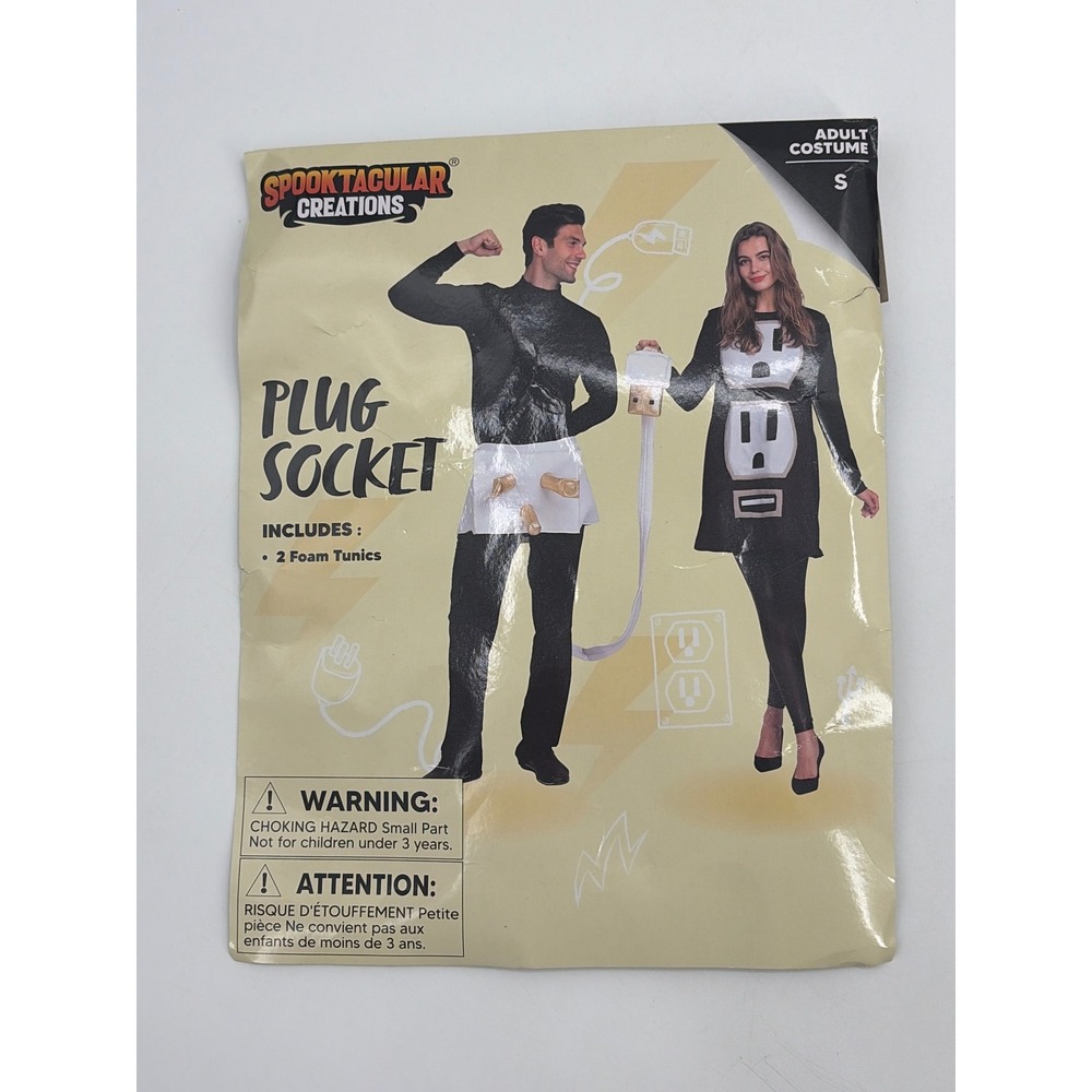 Spooktacular Creations Plug and Socket Couples Halloween Costume Unisex Small - Picture 6 of 7